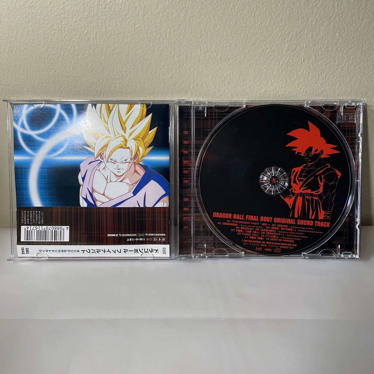 Dragon Ball Final Bout Original Soundtrack CD OST Japan Import Rare