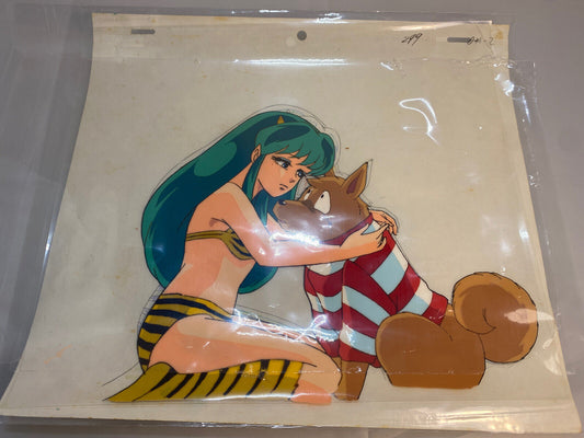 Urusei Yatsura Rumiko Takahashi Anime Cel (A2) うる星やつら Dog Lum Invader Ganga rare