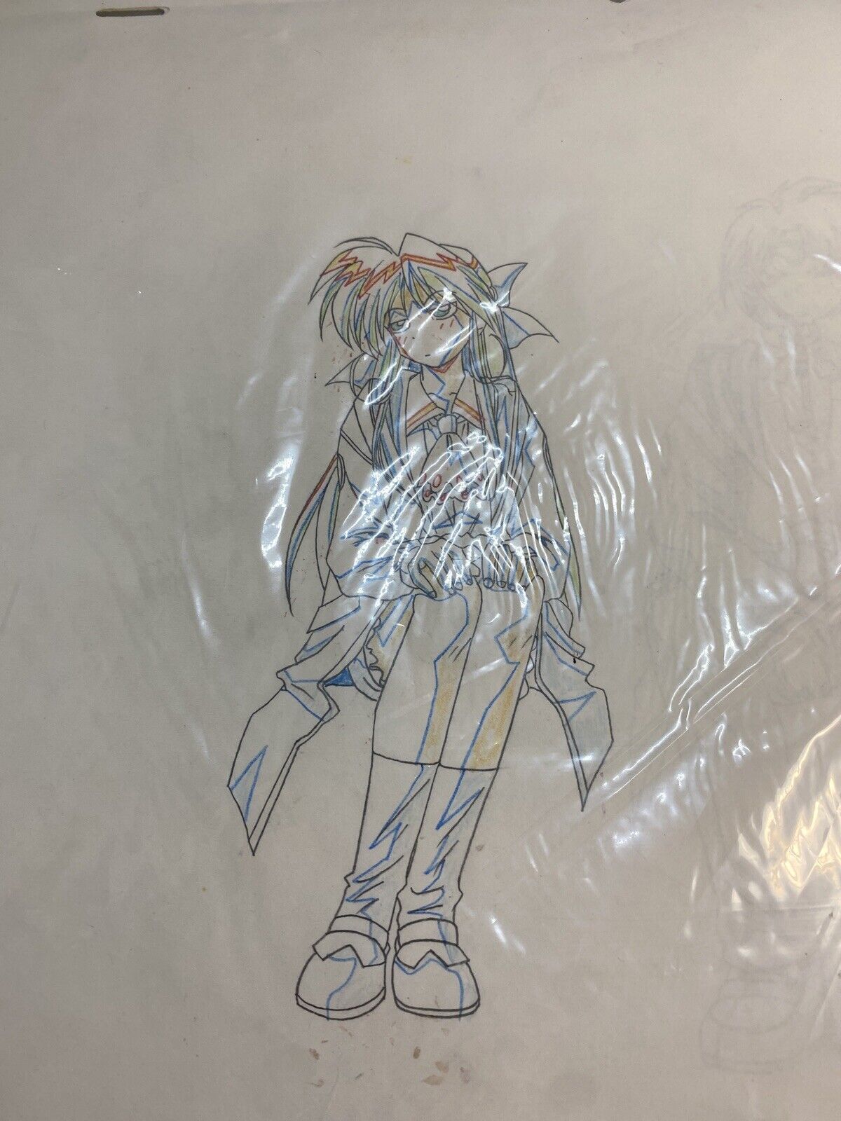 Kouji Maeda / Hinomori Azusa Pia Carrot 2DX Anime Cel Cels Production