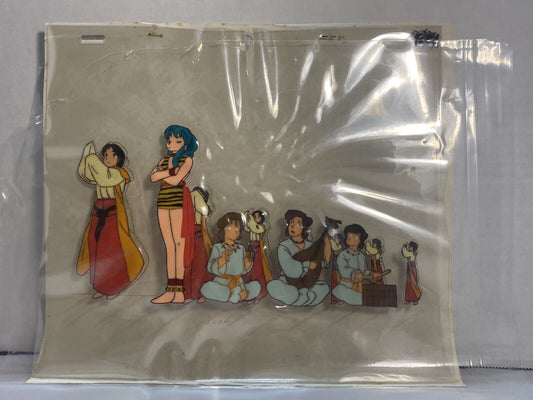 Urusei Yatsura Rumiko Takahashi Anime Cel (5-layer sheet) うる星やつら Rare Anime