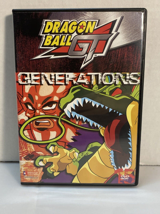 Dragon Ball GT: Shadow Dragon - Vol. 15: Generations (DVD, 2004, Uncut Edition)