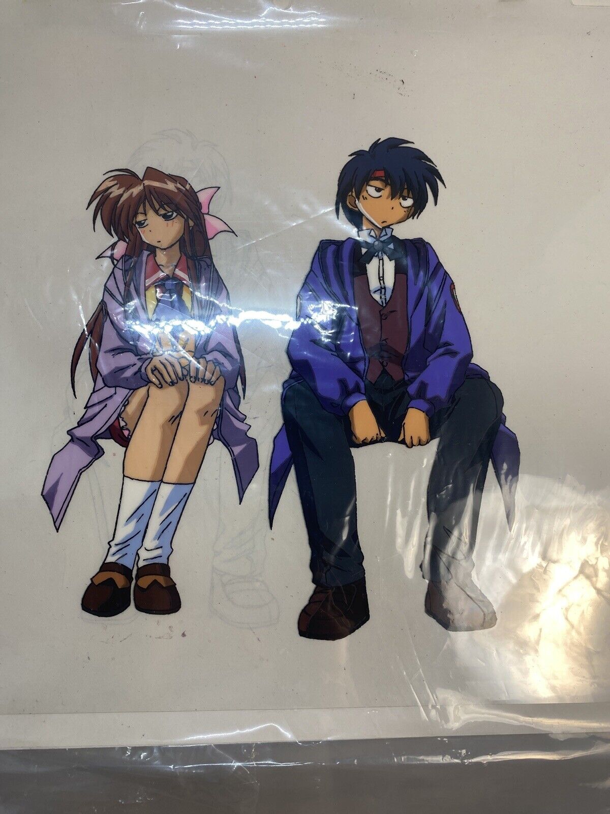 Kouji Maeda / Hinomori Azusa Pia Carrot 2DX Anime Cel Cels Production